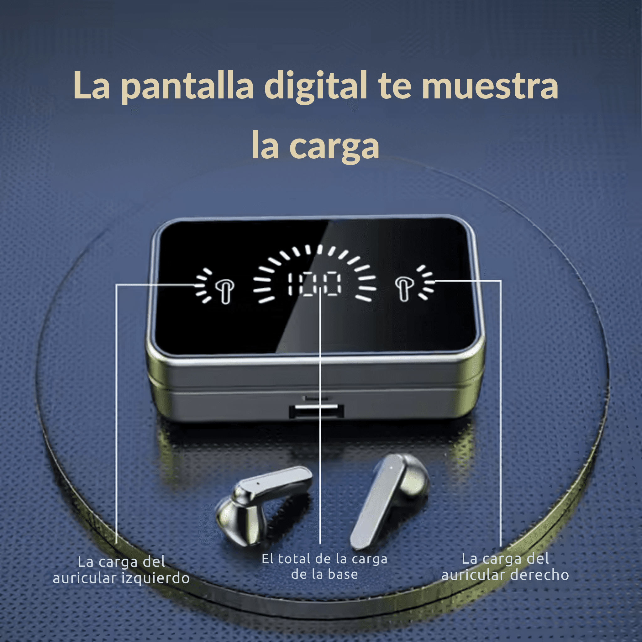 Auriculares inalámbricos Gamer Tipo Espejado con Powerbank 3