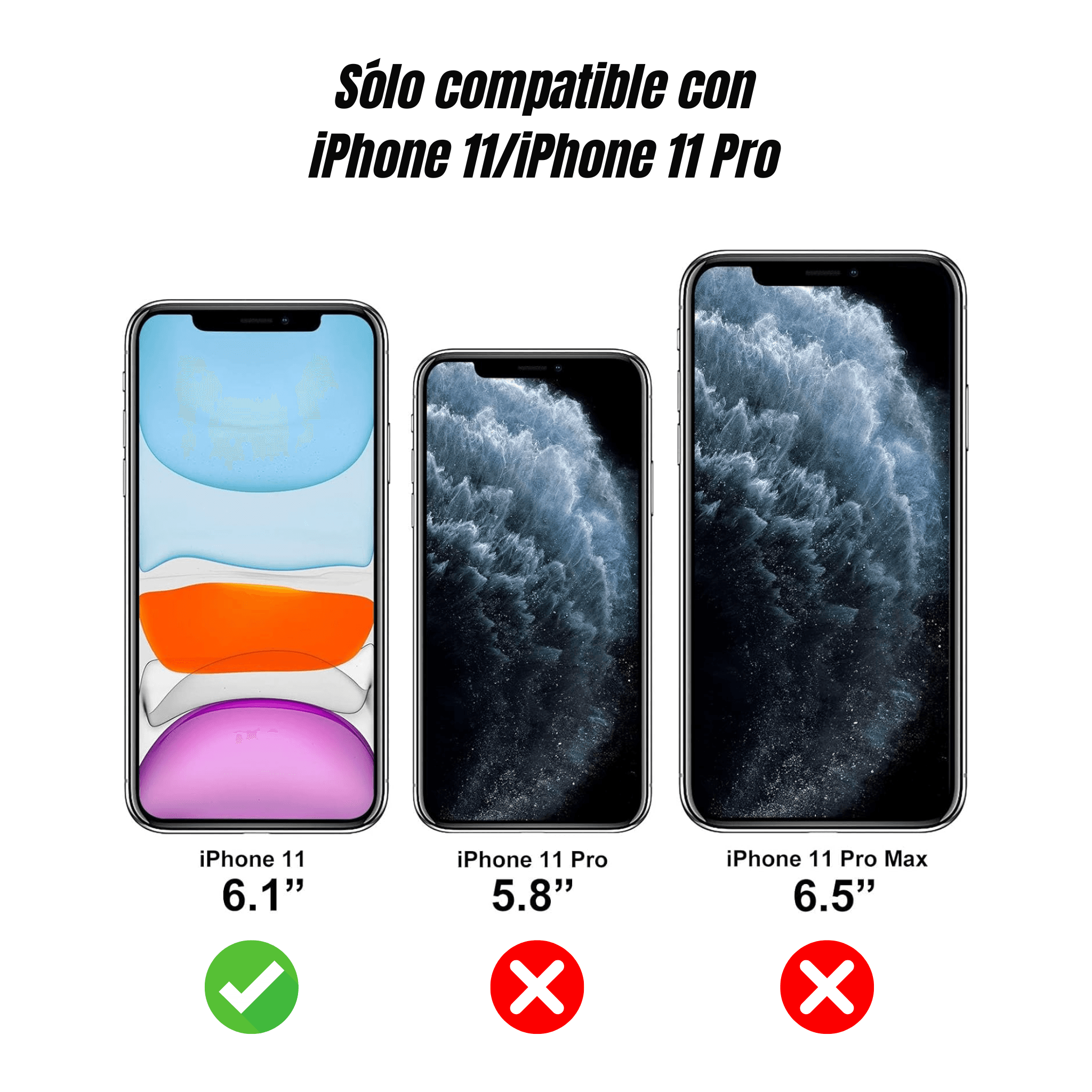 Funda de bambu Personalizada para iPhone 11/11 Pro 2