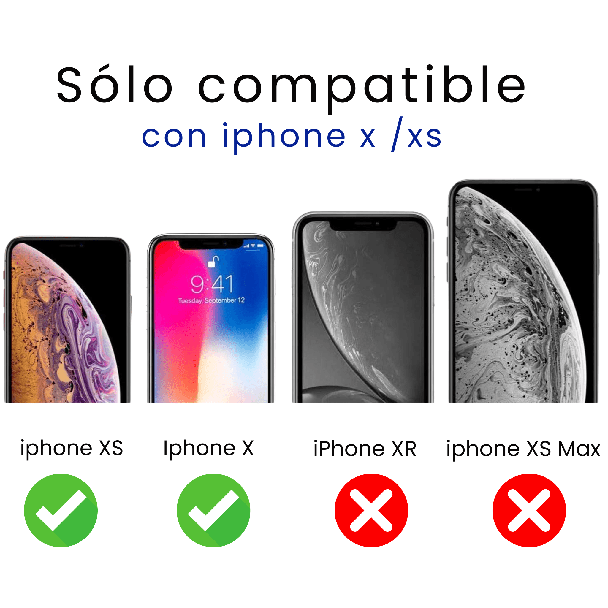 Funda de bambu Personalizada para iPhone X/XS 2