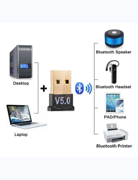 Adaptador bluetooth para PC standar