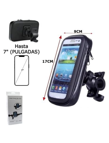 soporte para celular moto manillar todos los tamanos con tactil