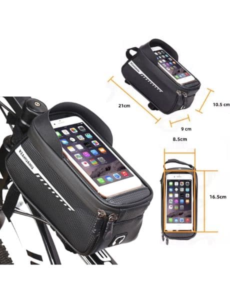 Soporte celular para cuadro de bicicleta