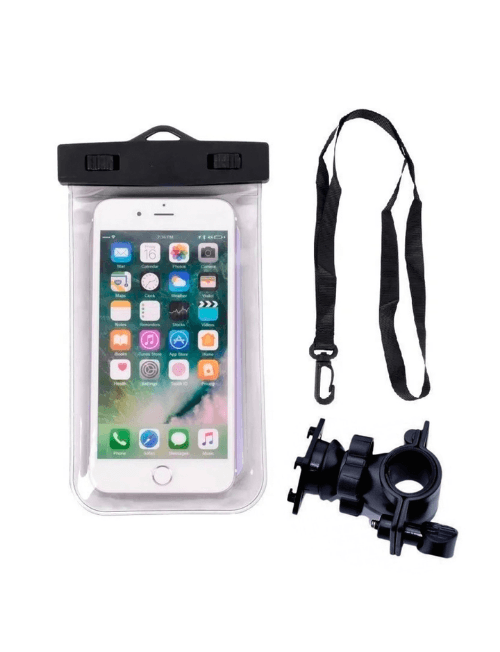 bolsa para el agua para celular con soporte de moto
